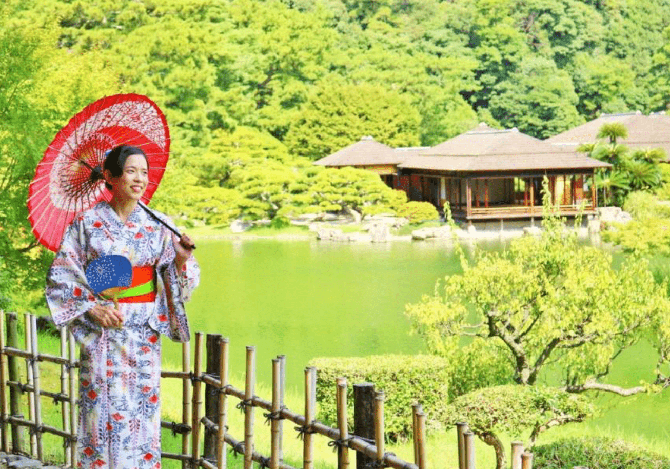 四國冬季旅遊景點｜3. 栗林公園（香川縣）